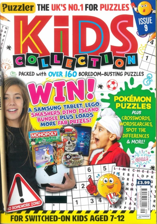 Puzzler Kids Collection Magazine Issue 09