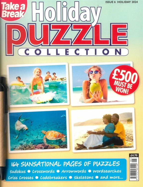 TAB Seasonal Puzzle collection Magazine Holiday 2024