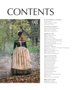 Outlander Uncovered Magazine Contents