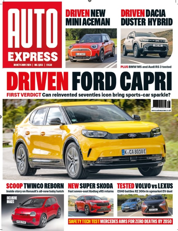 Auto Express Magazine 1855 30/10/2024