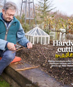 BBC Gardeners World Magazine February 2025 Alan Hardwood Cuttings