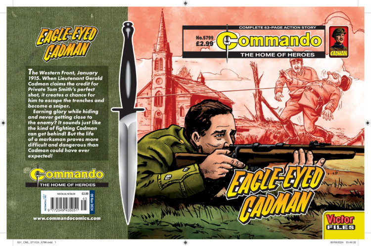 Commando Comic - Home of Heroes Issue 5799