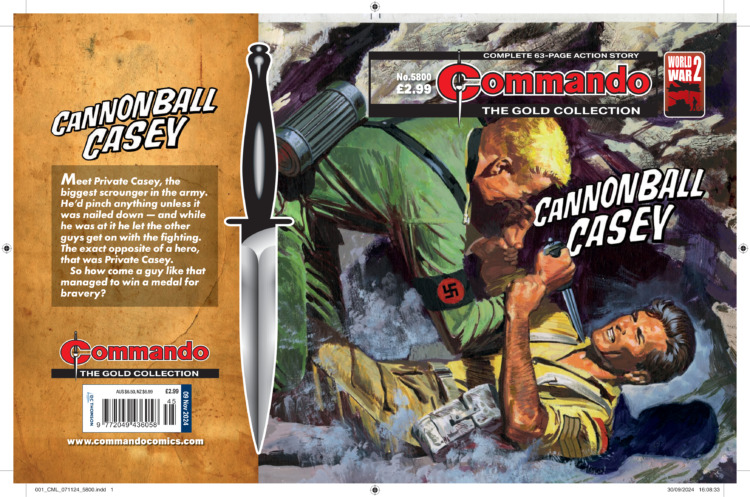 Commando Comic - Gold Collection Issue 5800