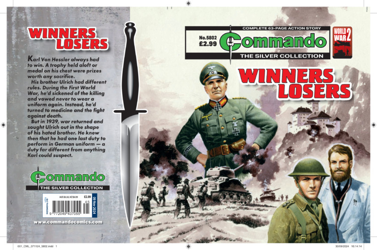 Commando Comic - Silver Collection Issue 5802