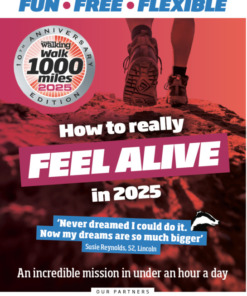 Country Walking Magazine February 2025 - Walk 1,000 Miles