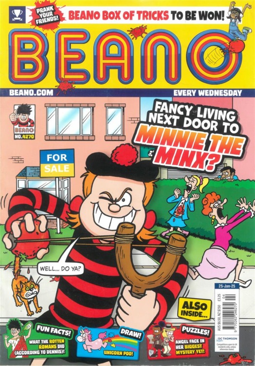 Beano Comic 25th January 2025
