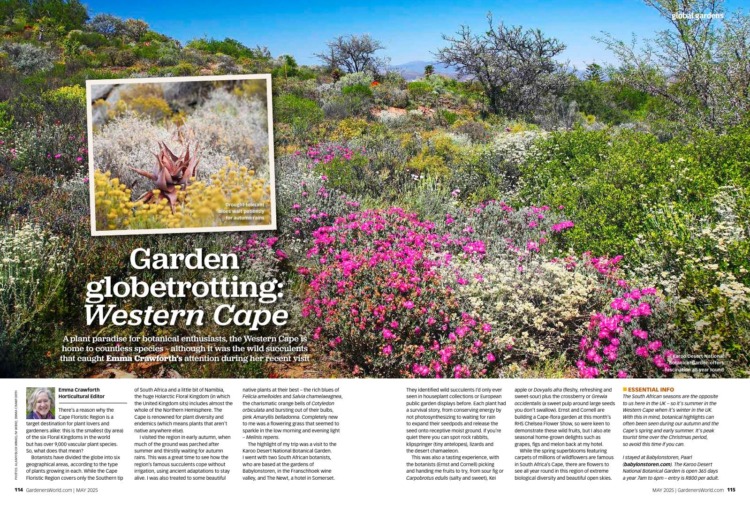 BBC Gardeners World May 2025 Inside Page Preview 2