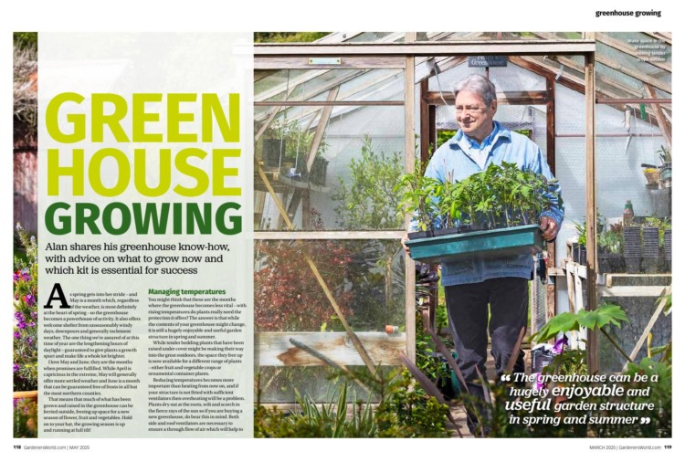 BBC Gardeners World May 2025 Inside Page Preview 3