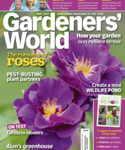 BBC Gardeners World Magazine 2025 Cover