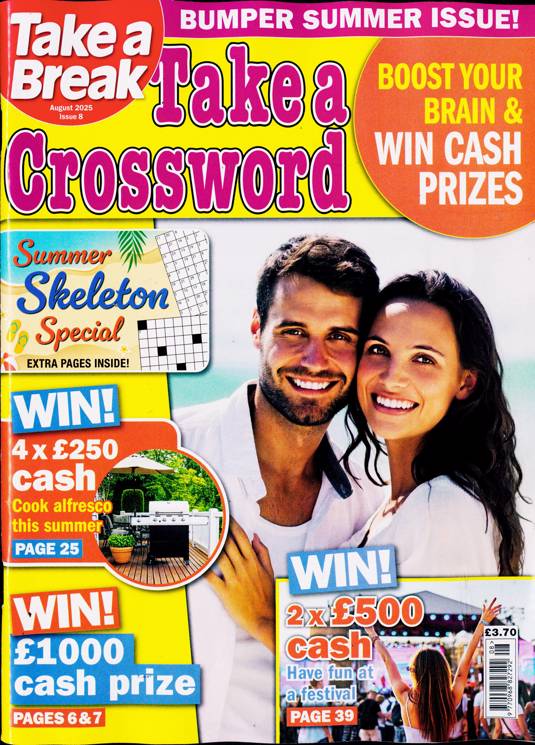TAB Take A Crossword Magazine Issue 08 2025