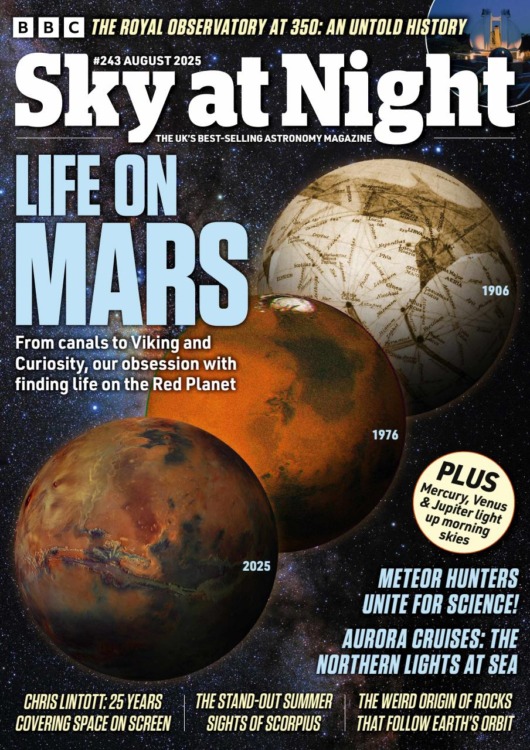 BBC Sky At Night Magazine August 2025 Issue 243