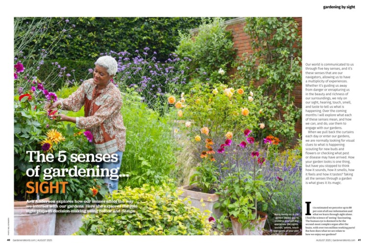 BBC Gardeners World Magazine August 2025 p40-44 Arit Preview