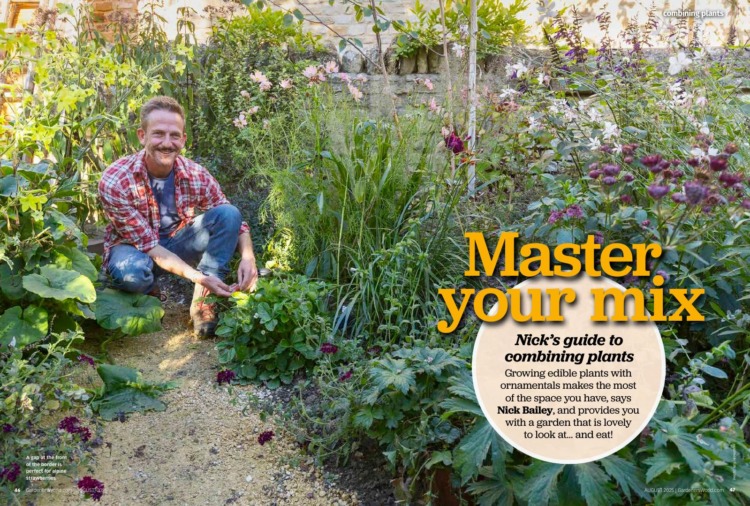 BBC Gardeners World Magazine August 2025 p46-50 Nick Preview