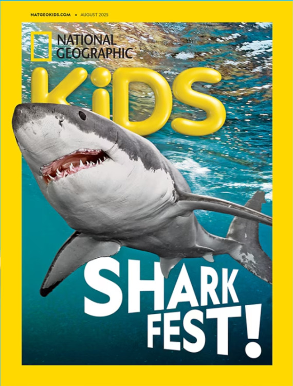 National Geographic Kids Magazine August 2025