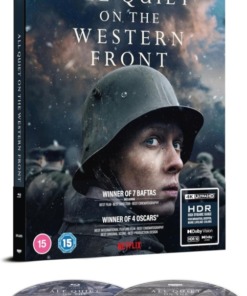 All Quiet on the Western Front 4K UHD DVD & Blu-Ray Steelbook Discs