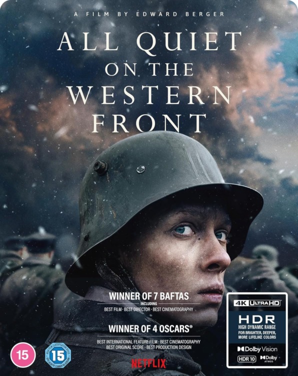All Quiet on the Western Front 4K UHD DVD & Blu-Ray Steelbook