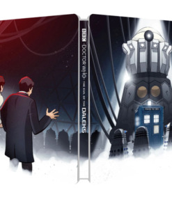 Doctor Who DVD - Evil of the Daleks Steelbook Blu-Ray Cover
