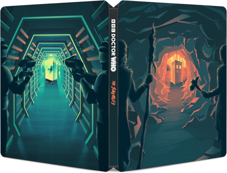 Doctor Who DVD – The Savages Steelbook Full Cover
