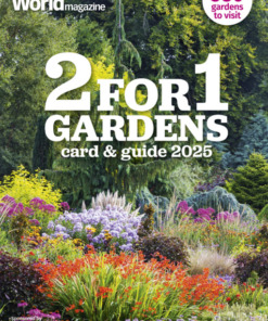 BBC Gardeners' World Magazine September 2025 with 2-for-1 Gardens Card Guide Cover