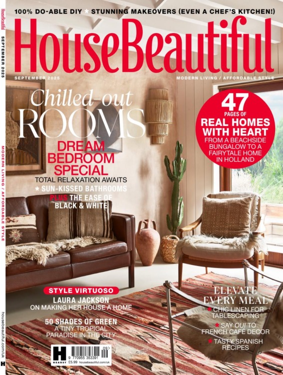 House Beautiful Magazine September 2025