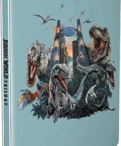 Jurassic World DVD - Trilogy Steelbook Cover