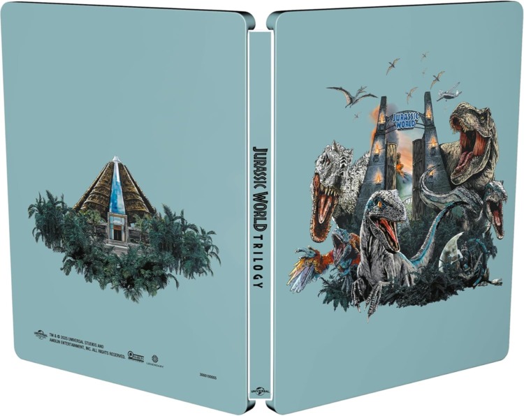 Jurassic World DVD - Trilogy Steelbook - Image 2
