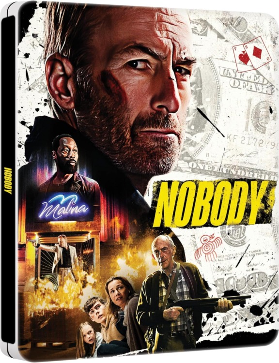 Nobody DVD - Collector's Steelbook Cover