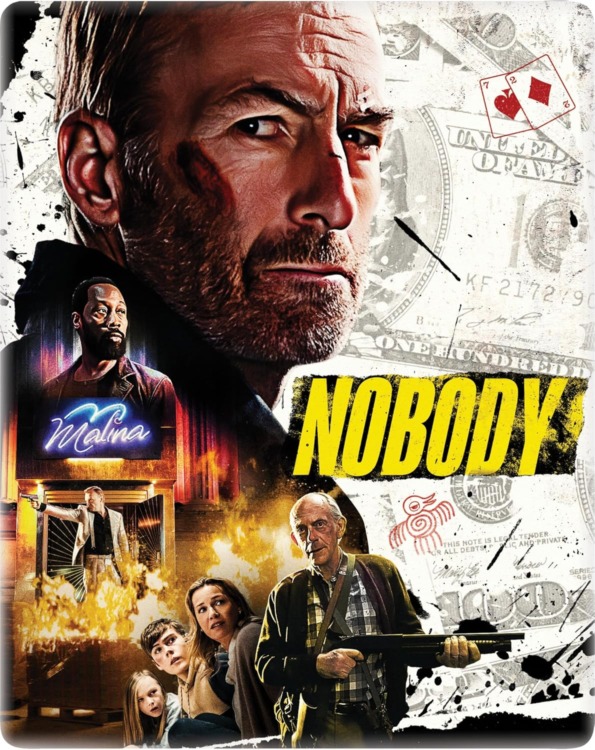 Nobody DVD - 4K UHD & Blu-Ray Steelbook