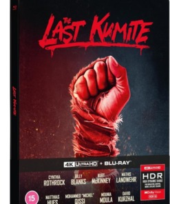 The Last Kumite DVD – 4K UHD & Blu-Ray Steelbook Cover