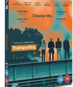 Trainspotting DVD - 4K UHD + Blu-Ray Limited Edition Steelbook Cover