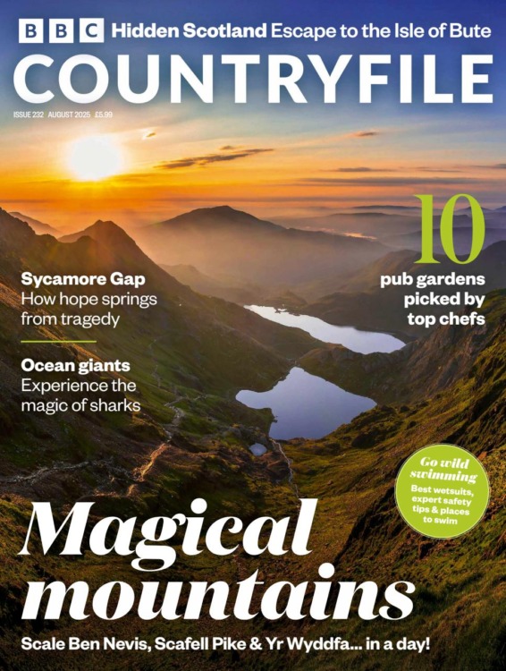 BBC Countryfile Magazine August 2025 Issue 232