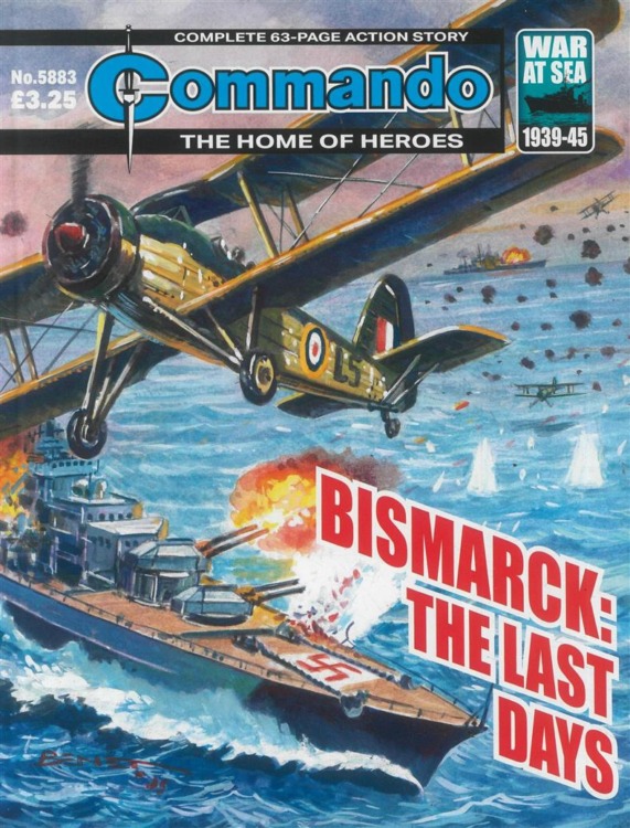 Commando Comic - Home of Heroes Issue 5883