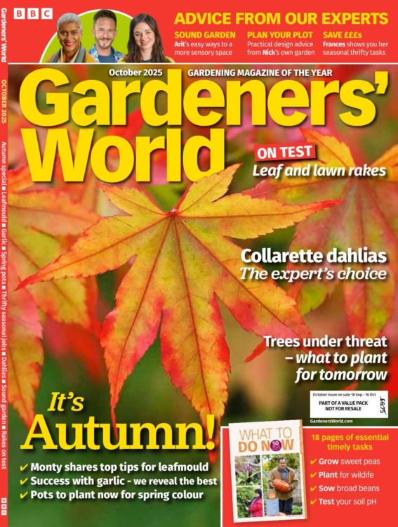 BBC Gardeners World Magazine October 2025