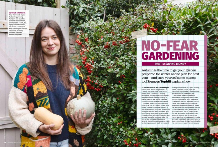 BBC Gardeners World Magazine October 2025 No-Fear Gardening
