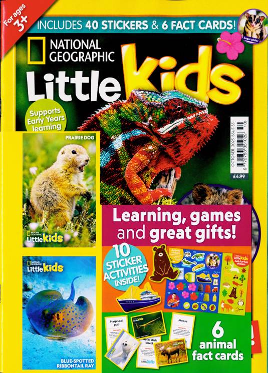 Nat Geo Little Kids Magazine October 2025