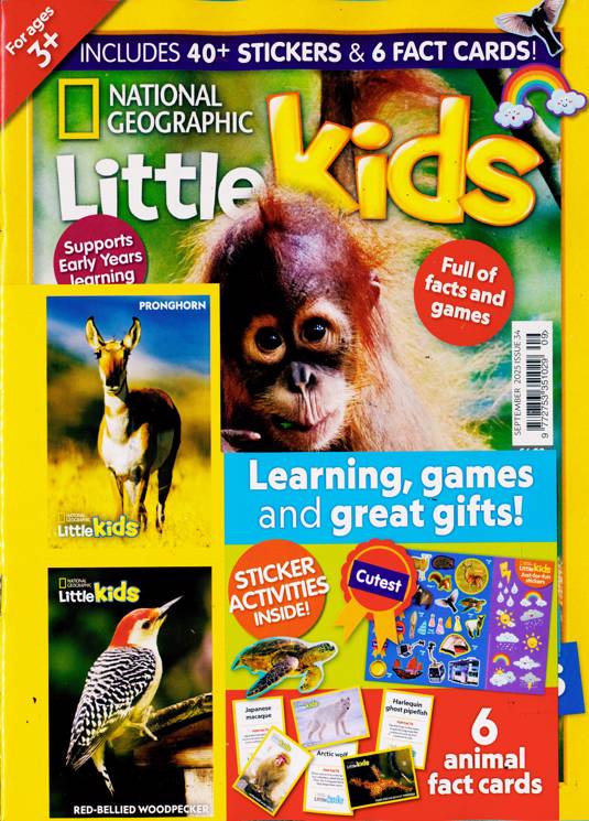 Nat Geo Little Kids Magazine September 2025