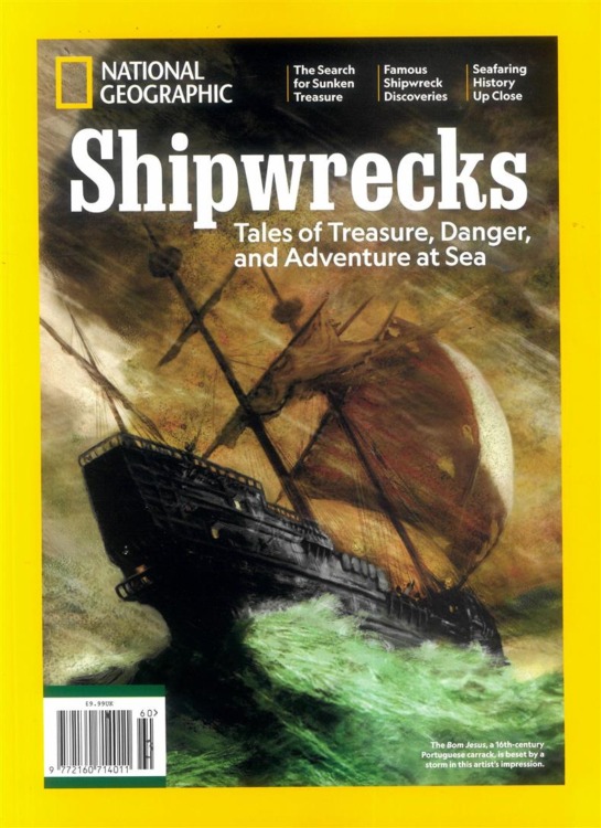 National Geographic Collectors Edition Magazine Shipwrecks