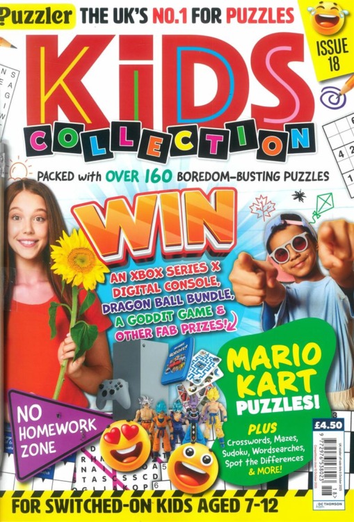 Puzzler Kids Collection Magazine Issue 18