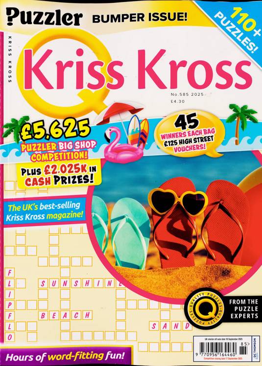 Puzzler Q Kriss Kross Magazine Issue 585