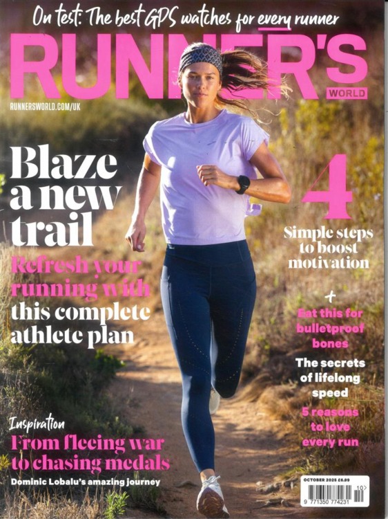 Runner's World Magazine October 2025