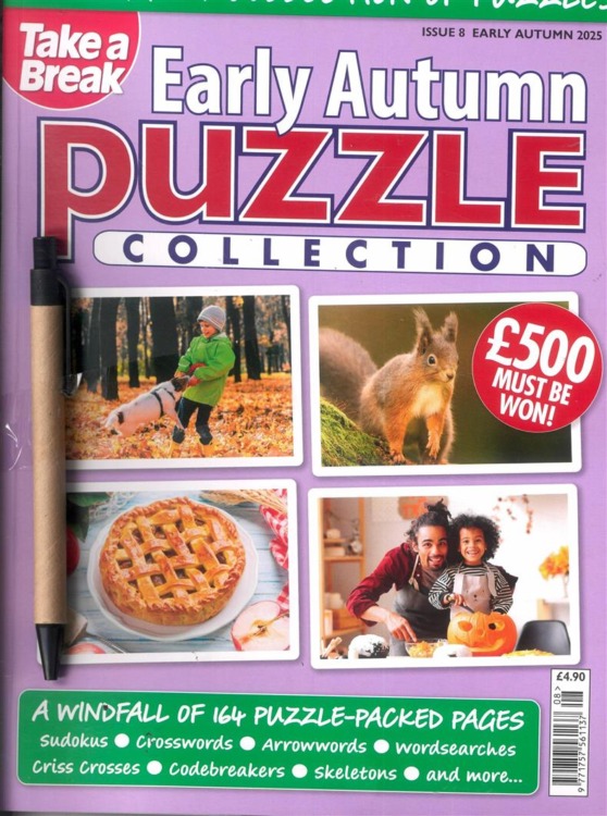 TAB Seasonal Puzzle Collection Magazine Autumn 25