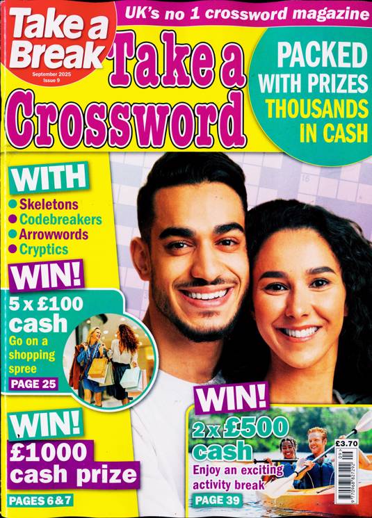 TAB Take A Crossword Magazine Issue 09 2025