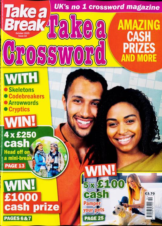 TAB Take A Crossword Magazine Issue 10 2025