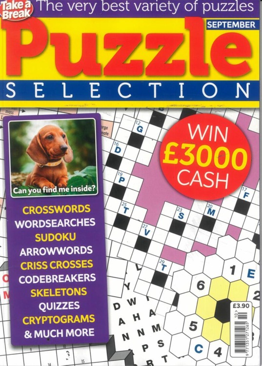 TAB Take A Puzzle Magazine Issue 10 2025