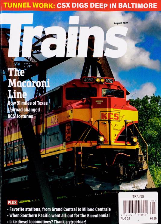 Trains Magazine August 2025