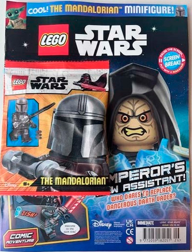 LEGO Star Wars Magazine Issue 126 + Exclusive Mandalorian Minifigure