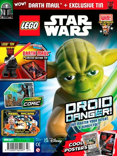 LEGO Star Wars Magazine Issue 127 + Exclusive Darth Maul Minifigure & Limited Edition Tin