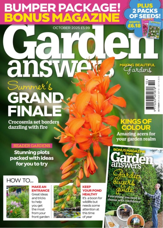 Garden Answers Magazine October 2025