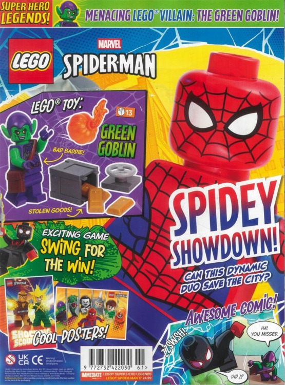 LEGO Superhero Legends Magazine Spidermn17