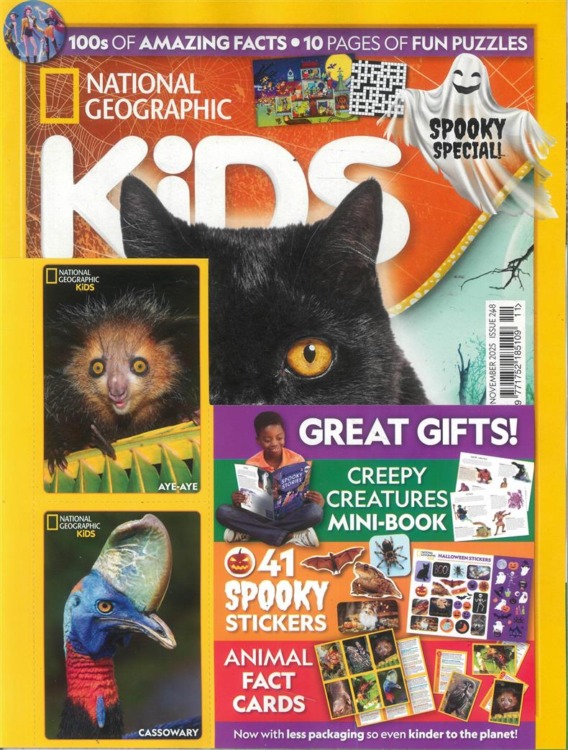National Geographic Kids Magazine November 2025